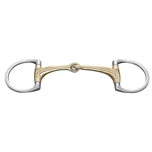 Herm Sprenger Dynamic RS Eggbutt D-Ring Bit 16mm Single Jointed