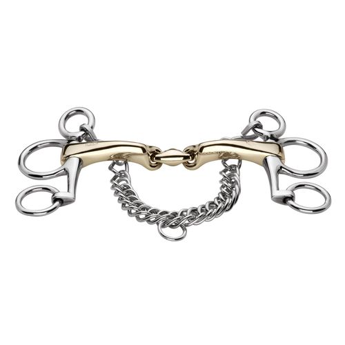 Herm Sprenger Novocontact Pelham Bit 16mm Double Jointed