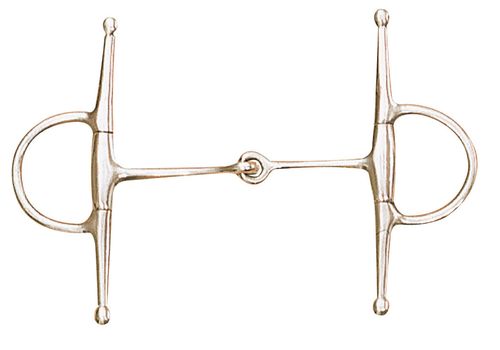 Centaur Triangle Eggbutt Full Cheek - Stainless Steel