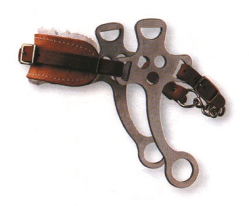 Korsteel Fleece Nose Hackamore Bit