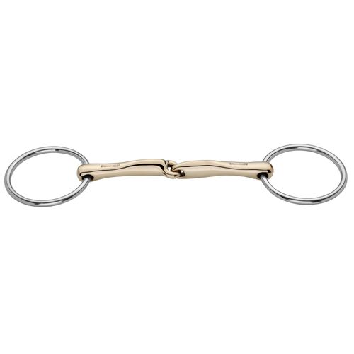 Herm Sprenger Novocontact Loose Ring Snaffle Bit 12mm Single Jointed