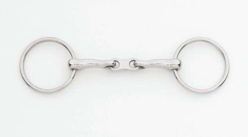 Ovation Curved French Link Loose Ring - Stainless Steel