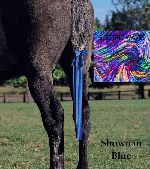 Jammies Tail Bag - Electric Waves