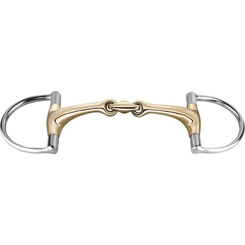 Herm Sprenger Dynamic RS Hunter Jumper D-Ring Bit 14mm Double Jointed