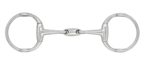 Centaur Oval Link Cheltenham Gag - Stainless Steel