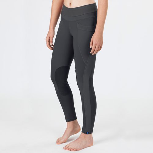 Irideon Kids' Synergy Knee Patch Tights - Graphite