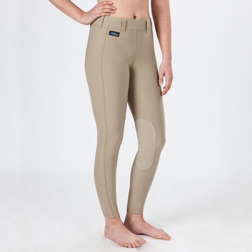 Irideon Kids' Issential Knee Patch Tights - Classic Tan