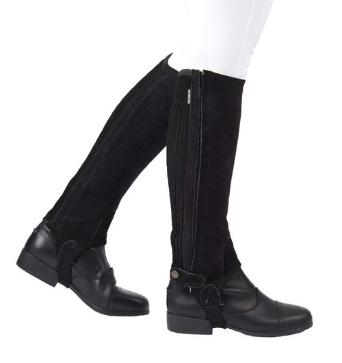 Dublin Suede Half Chaps II - Black