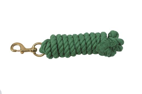 Western Rawhide 3/4" Cotton Lead Rope w/Bolt Snap - Green