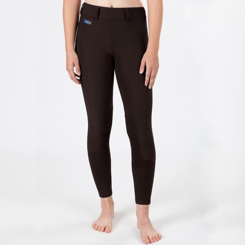 Irideon Kids' Cadence Knee Patch Tights - Espresso