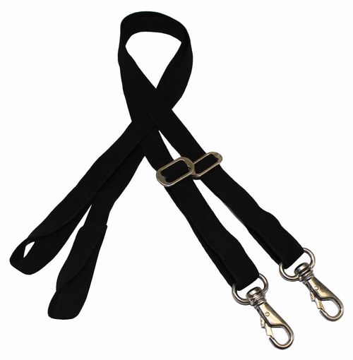 TuffRider Elastic Leg Straps - Black