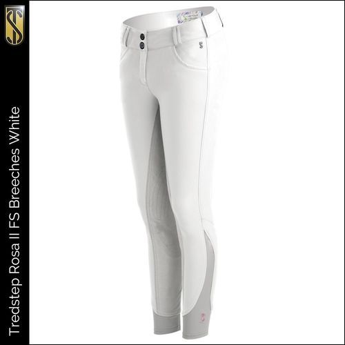 Tredstep Women's Rosa II Full Seat Breeches - White