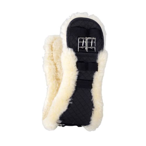 Horze Harleigh Sheepskin Dressage Girth - Black