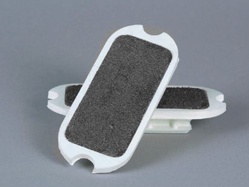 Centaur Sand Paper Stirrup Pads - White