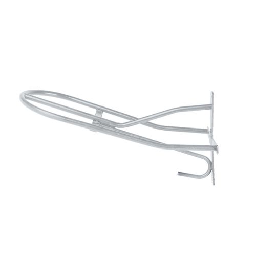 Horze Saddle Rack with Bridle Hook - Silver
