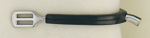 Centaur 5/8" Prince of Wales Rubber Coated Spur - Stainless Steel