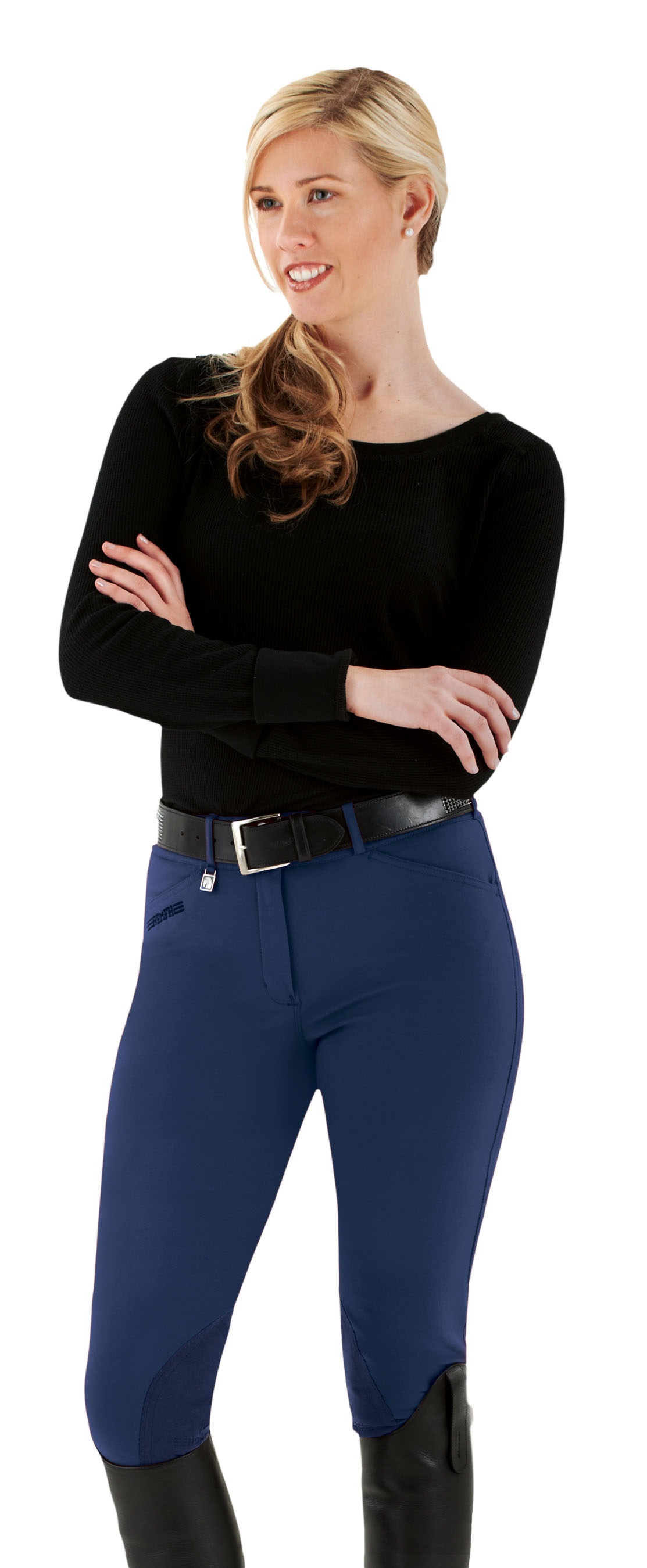 HR -Farm Women Equestrian Full Seat Horseback Riding Breeches — HR