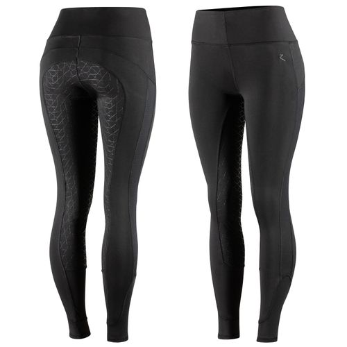Horze Women's Betty Full Seat Tights - Black