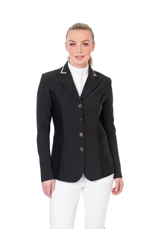 Ovation Women's Elegance Hybrid Euro Show Coat - Black