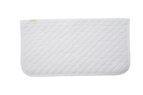 Lettia CoolMax Western Saddle Pad Liner - White