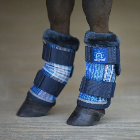 Kensington Mini Fly Boots Set of Four - Kentucky Blue
