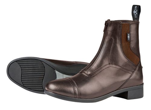 Saxon Women's Syntovia Zip Paddock Boots - Brown