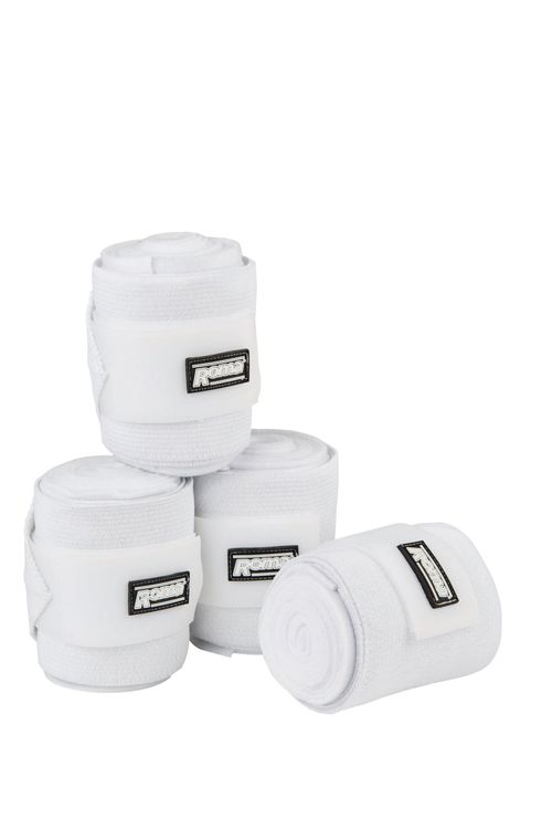 Roma Elastic Fleece Combi Bandage - White