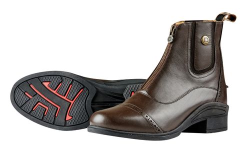 Dublin Women's Rapture Zip Paddock Boots - Brown