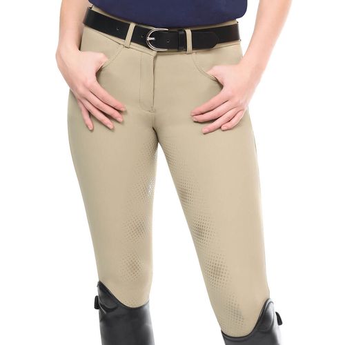 Ovation Women's Signature Bellissima II GripTec Full Seat Breeches - Neutral Beige