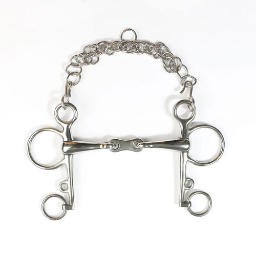 Horze French Link Pelham Bit