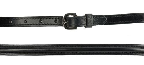Harmohn Kraft Plain Raised Belt 3/4in - Black