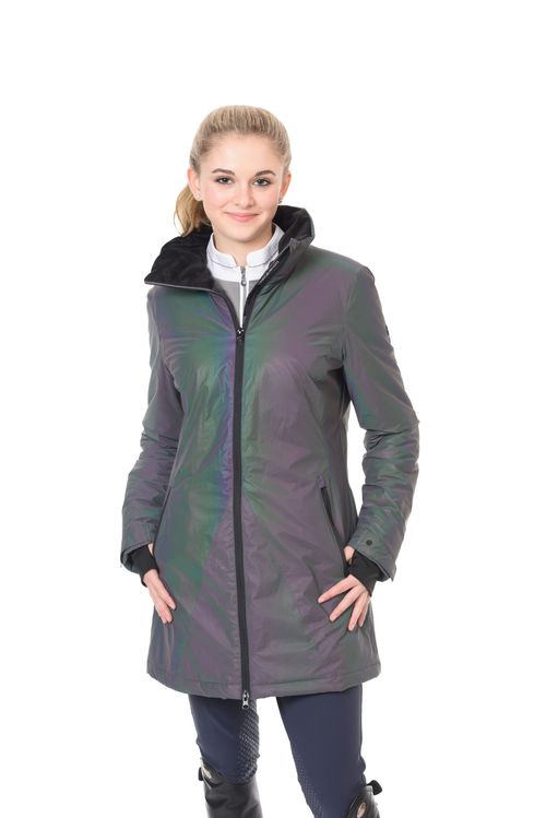 Ovation Women's Prisma Hi Vis Jacket - Rainbow Reflective