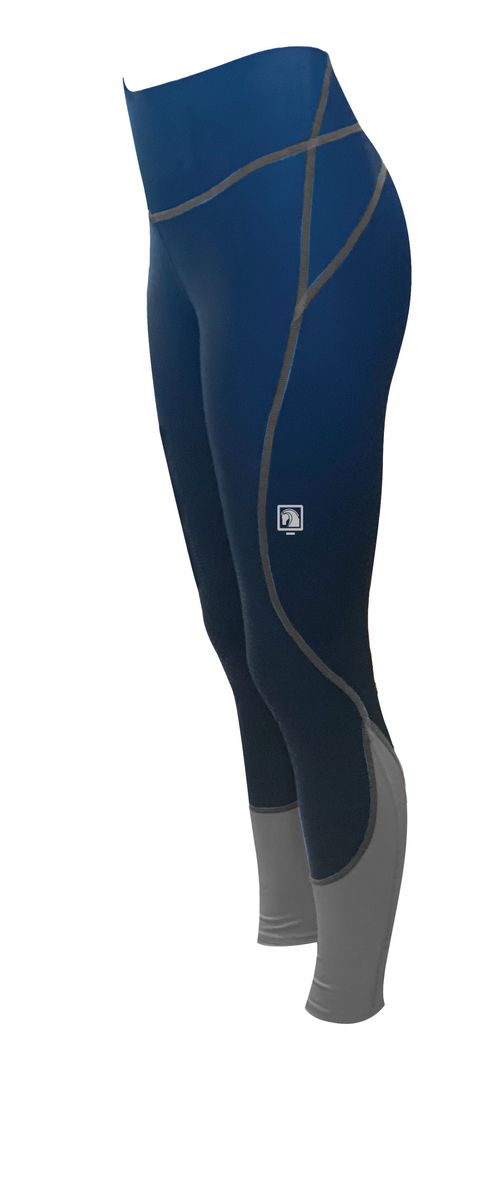 Romfh Women's Ultralite Full Grip Tights - Navy/Charcoal