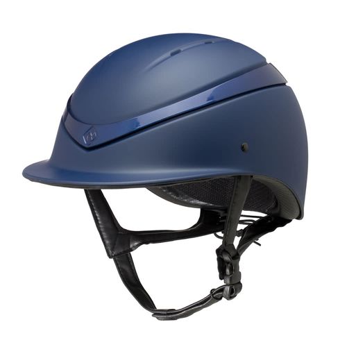 Charles Owen Luna Helmet - Navy Matte/Navy Gloss