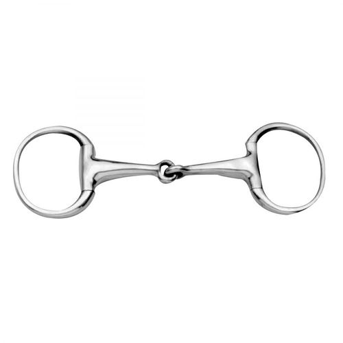 Korsteel Hollow Mouth Lightweight 19mm Eggbutt Snaffle Bit