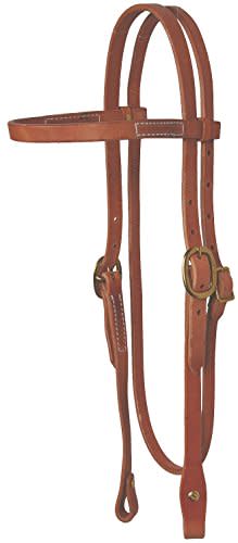 Western Rawhide Browband Screw Headstall - Harness