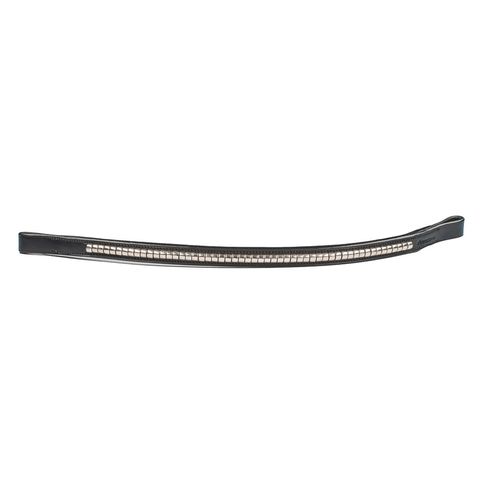 Harmohn Kraft Nickel Clincher Browband - Black