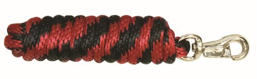 Western Rawhide 10' Poly Lead w/Nickel Plated Bull Snap - Burnt Orange