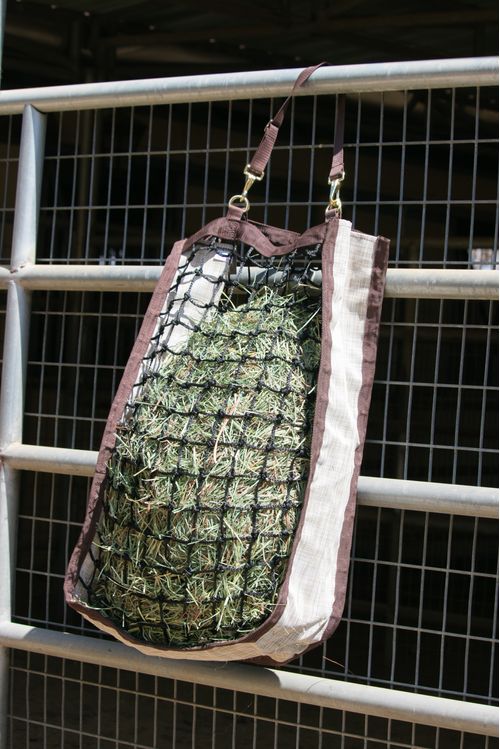 Kensington Two Flake Slow Feed Hay Bag - Desert Sand