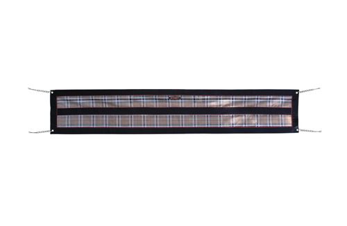 Kensington Aisle Guard w/Chain Sides - Deluxe Black
