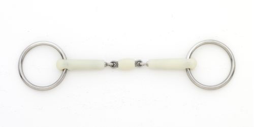 Happy Mouth Bits Double Jointed Roller Bradoon