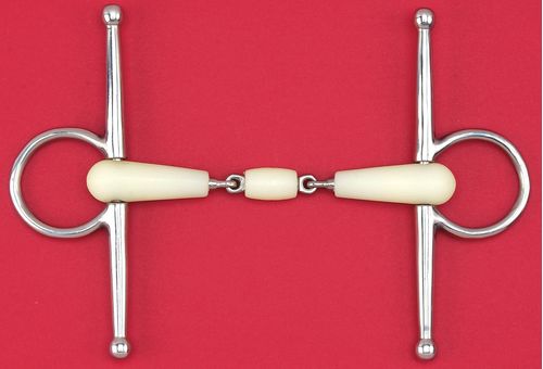 Happy Mouth Bits Double Jointed Roller Full Cheek