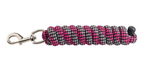 Roma Cotton Deluxe Lead - Black/Hot Pink