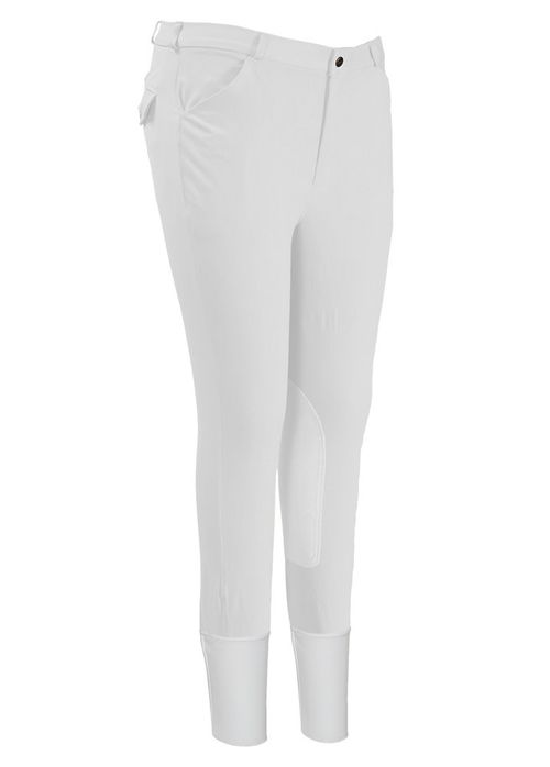 TuffRider Men's Patrol Knee Patch Breeches - White