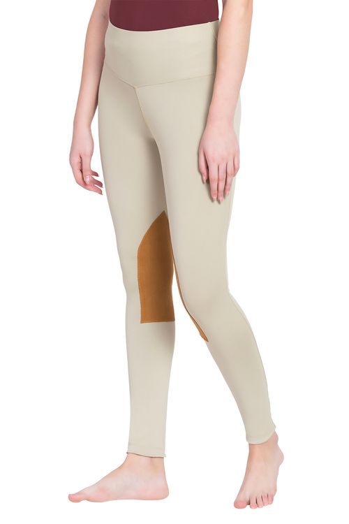 TuffRider Women's Prime Tights - Sea Sand