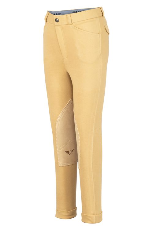 TuffRider Kids' Boys Patrol Light Jodhpurs - Light Tan