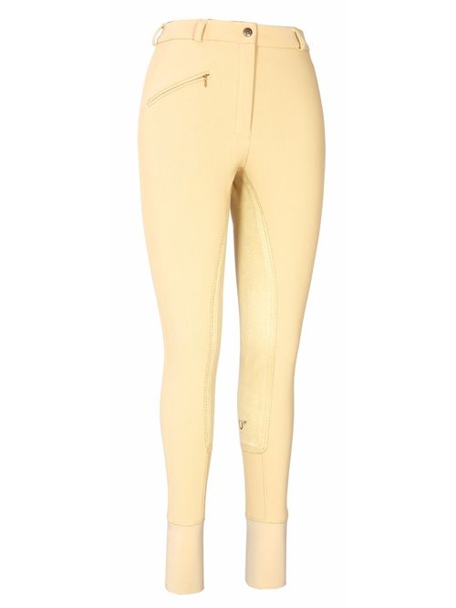 TuffRider Women's Ribb Full Seat Breeches - Light Tan
