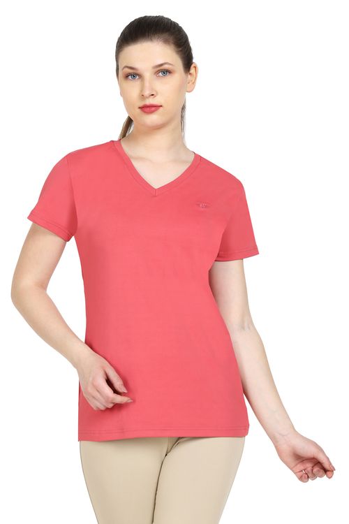 TuffRider Women's Taylor Short Sleeve T-Shirt - Holly Berry