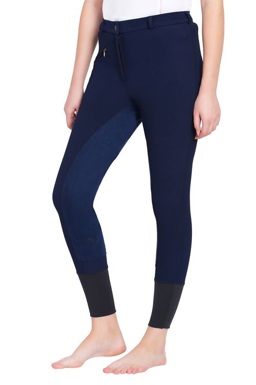 TuffRider Women's Ribb Full Seat Breeches - Navy