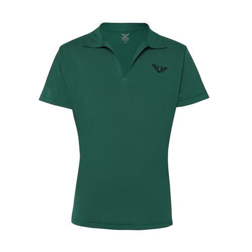 TuffRider Kids' Taylor Short Sleeve Polo - Hunter